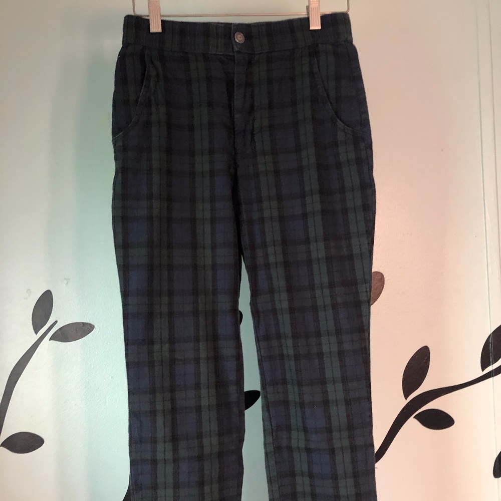 plaid bottoms